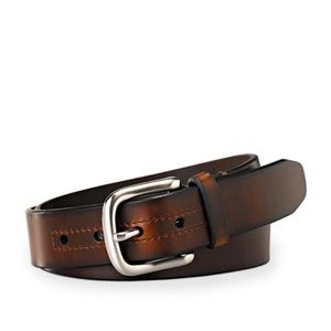 Men's Fossil Hanover Brown Leather Belt